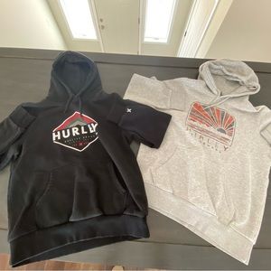 2 Medium Hurley Sweatshirts